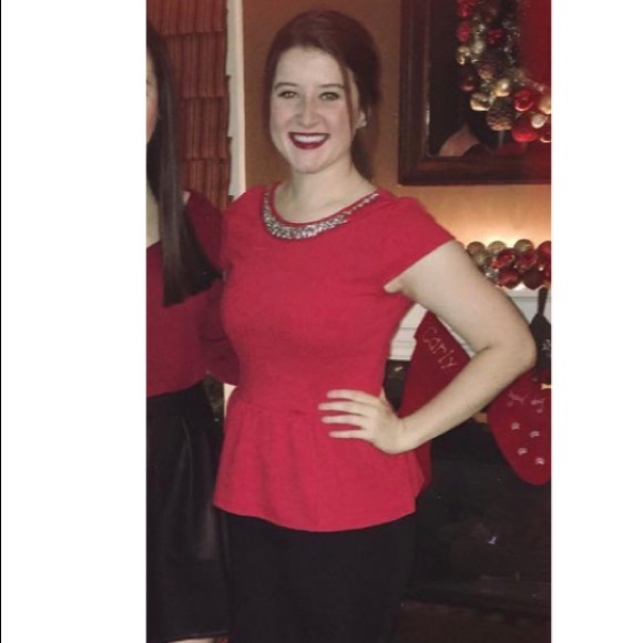 Francesca’s Peplum shirt - Picture 3 of 3